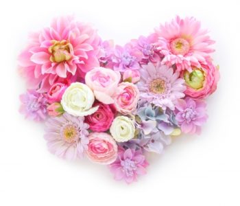 ハートの花